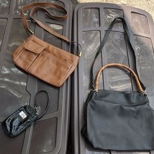 2 Liz Claiborne Purses & a Wallet